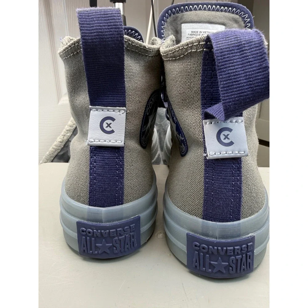 Converse Chuck Taylor All‎ Star CX High Top Gray Purple Unisex Size 5.5 US - Picture 9 of 9